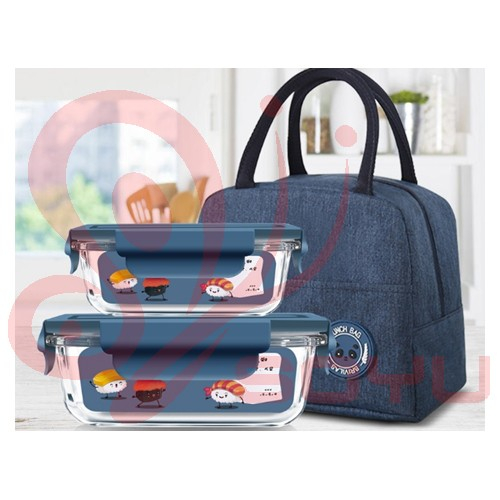 玻璃分隔便當盒