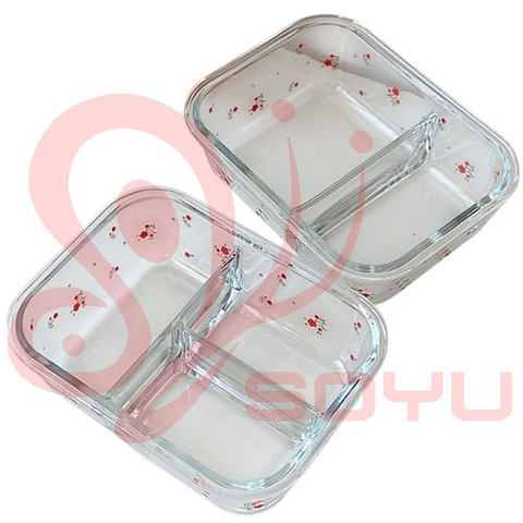 玻璃分隔便當盒