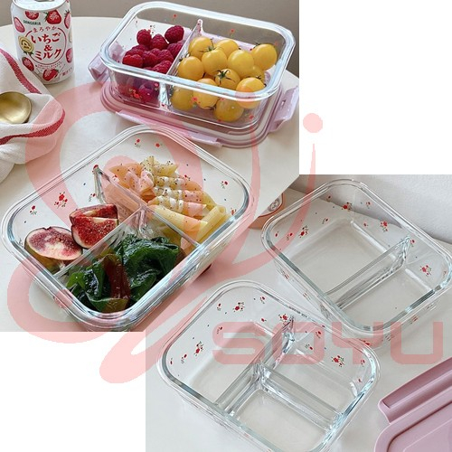 玻璃分隔便當盒